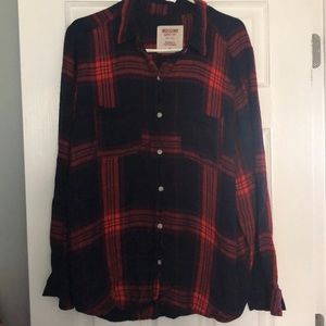 XXL Plaid long sleeved shirt